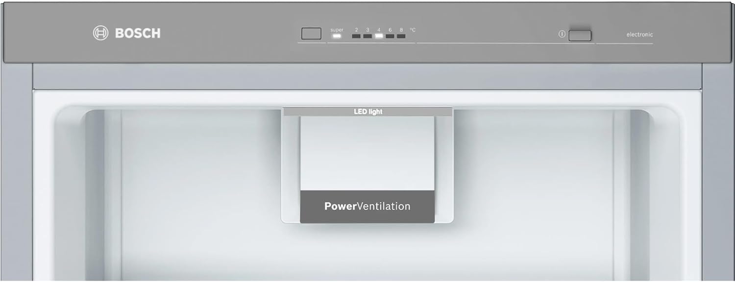 Bosch - Série 4 KSV33VLEP - 176x60 cm - réfrigérateur 324L inox
