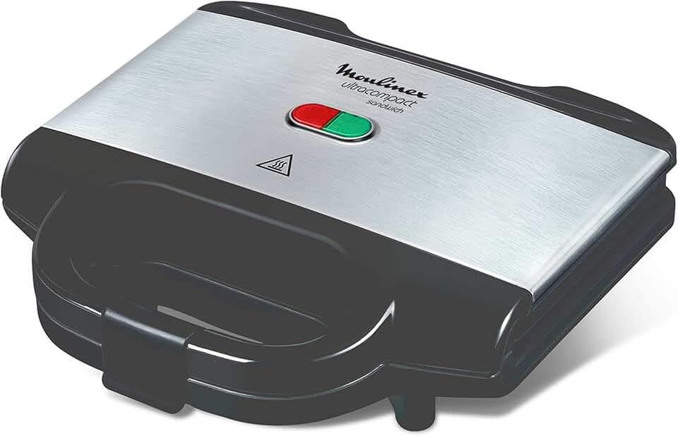 Moulinex - SM156D - ultracompact, grill sandwich, facile à ranger