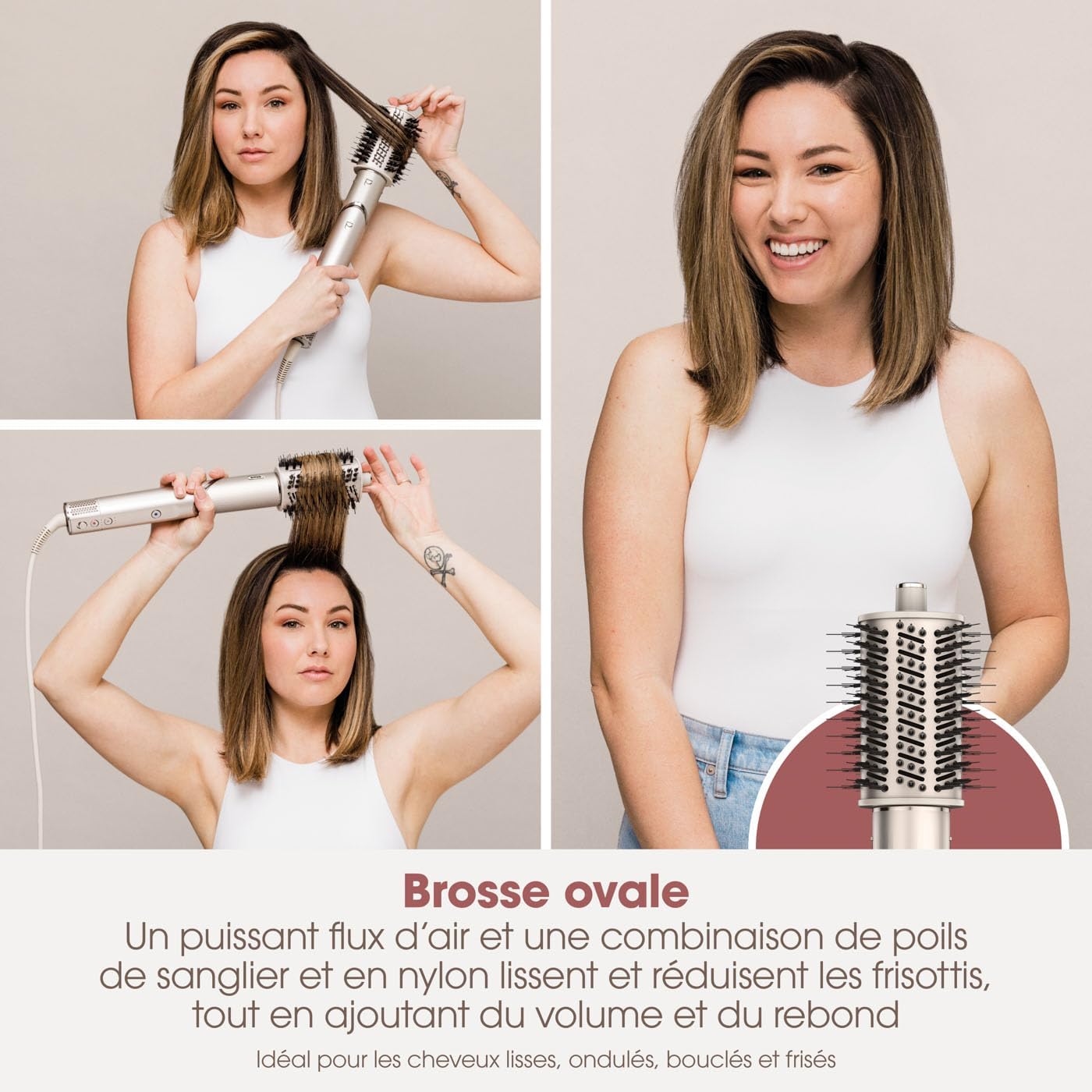 Shark - Styler air chaud multi-styles - boucleurs, brosses, concentrateur, sans chaleur