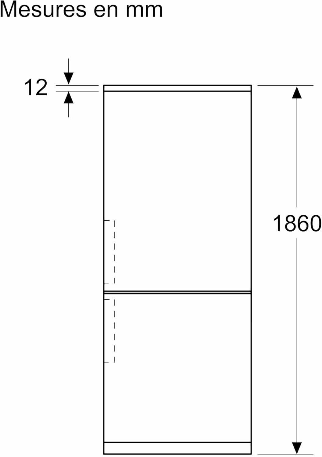 Bosch - Réfrigérateur combiné Série 4, 186x60cm, Inox, KGN367LDF