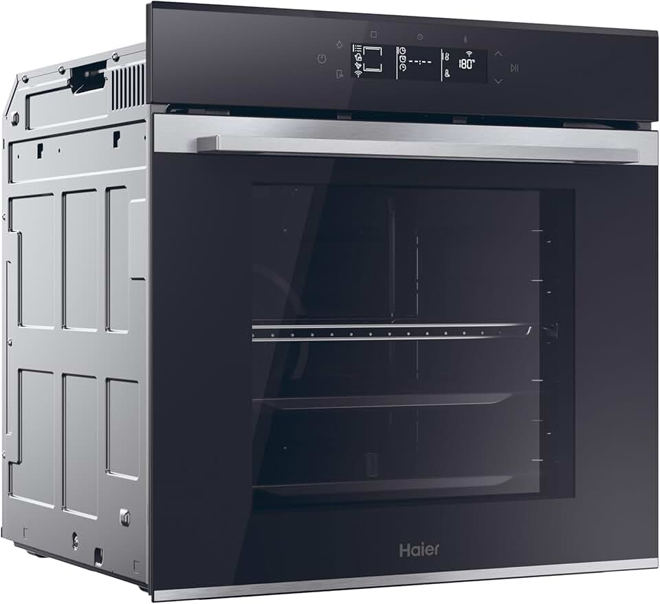 Haier - Série 2 H6 - niche 60 cm - Four pyrolyse, Wi-Fi, 20 fonctions, 78L, A++ - ID25G3YTX