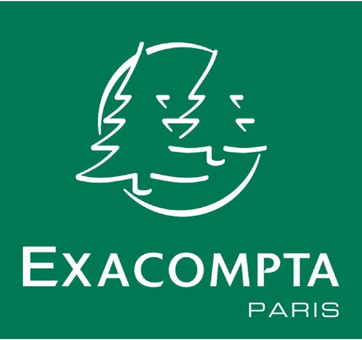 Exacompta - corbeille à papier Ecobin - 15L 26,3x26,3x33,5 cm - poignées, opaque bleu nuit - 453104D