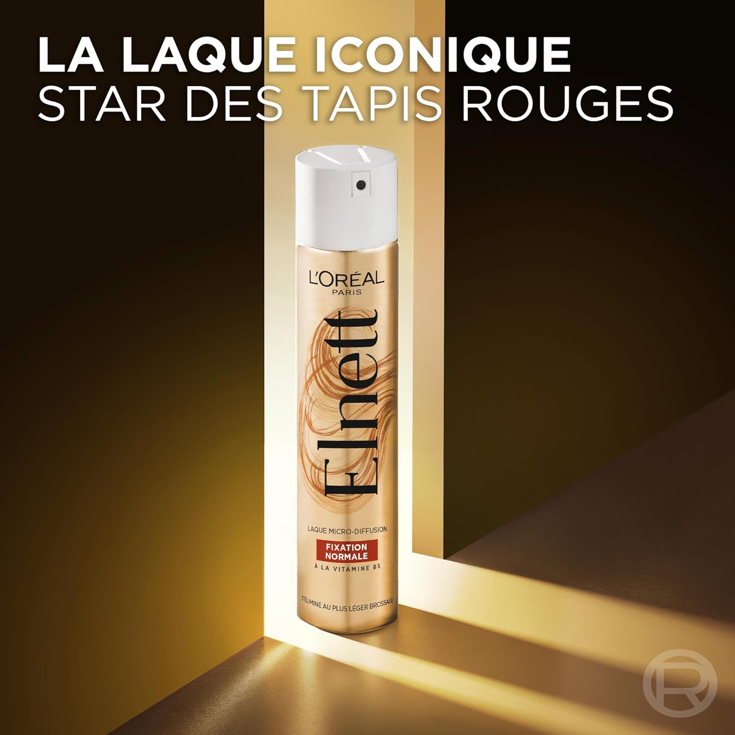 L'Oréal Paris - Elnett Satin - 300 ml - fixation normale, tenue 24h, vitamine B5