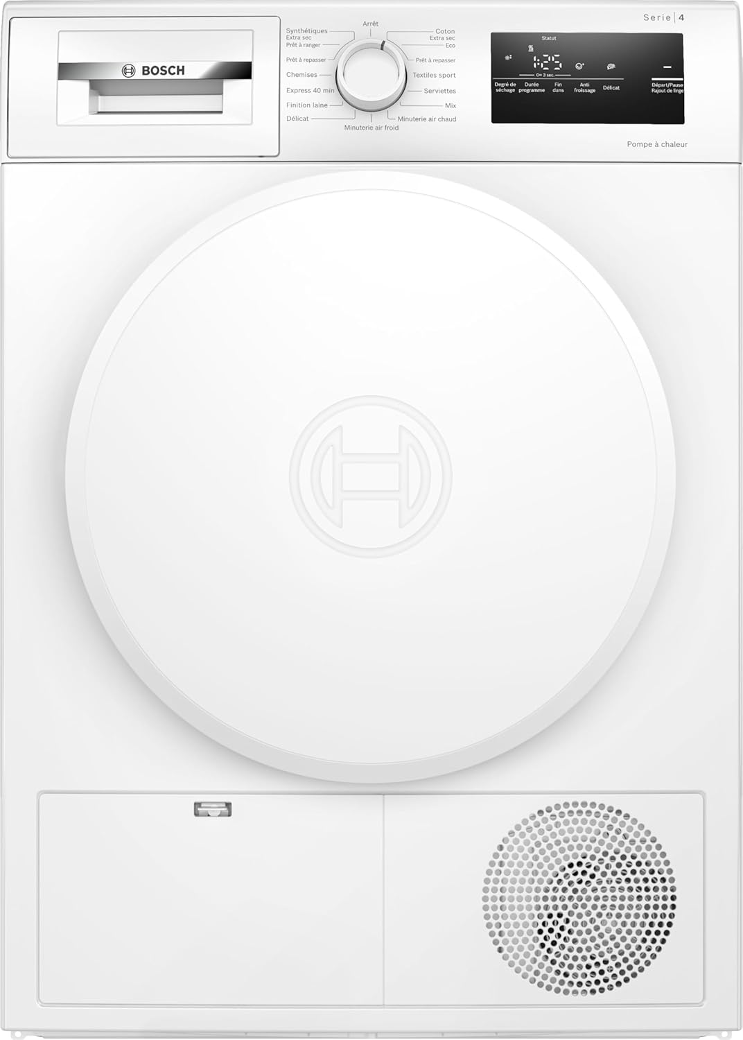 Bosch - Sèche-linge Série 4 8kg pompe à chaleur compact - WTH8300DFR
