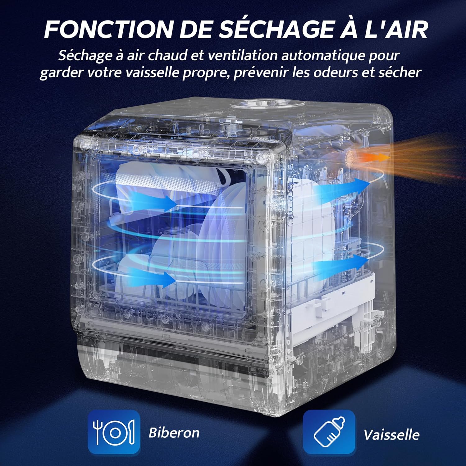 AIRMSEN - 5L, écran LED tactiles
