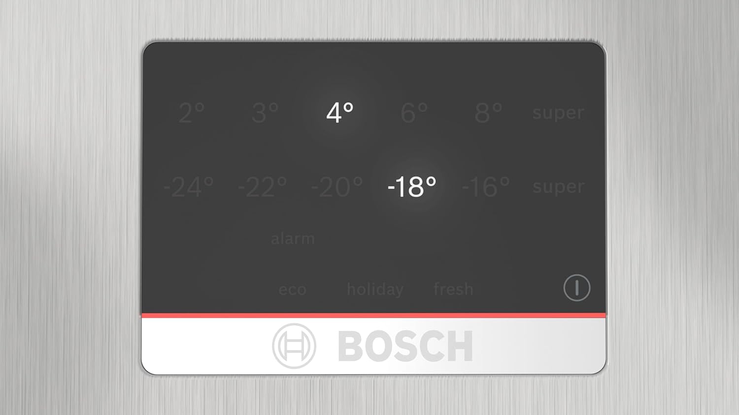 Bosch - Réfrigérateur combiné Série 4, 186x60cm, Inox, KGN367LDF