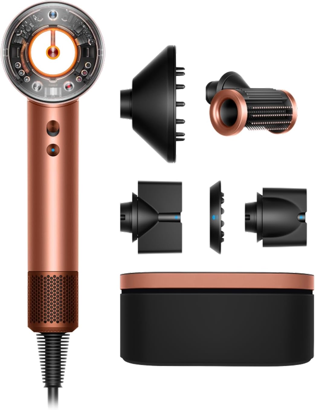Dyson - Supersonic Nural - sèche-cheveux - cheveux raides à ondulés