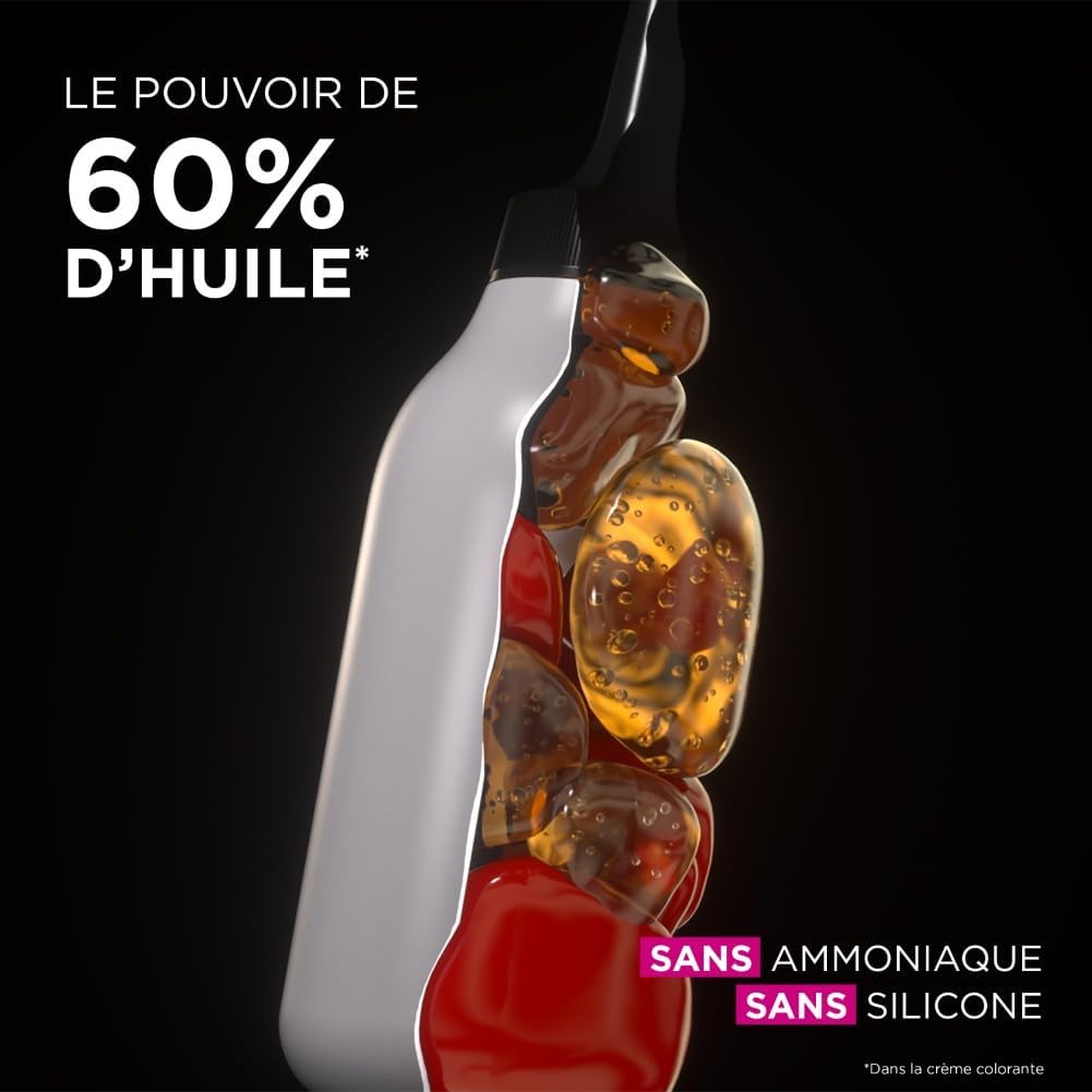 Garnier - Olia - 120g - Coloration acajou, sans ammoniaque, huiles naturelles, cheveux doux et brillants - 5.52