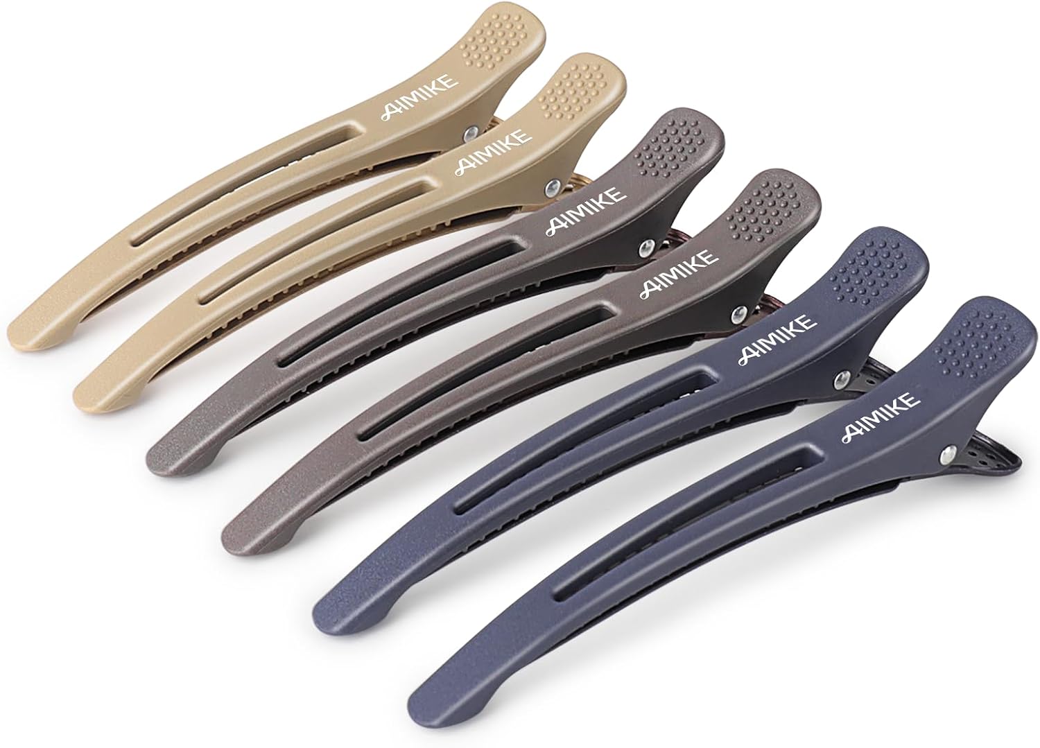 AIMIKE - Pinces à cheveux lot de 6 - antidérapantes sans trace - idéales coiffure femme