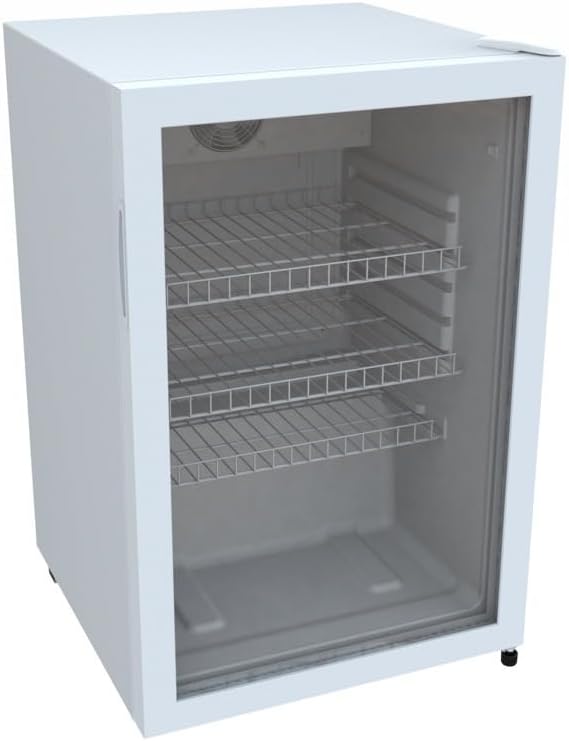 METRO Professional - réfrigérateur boisson - 54.5x54x84cm - 118L, froid statique, serrure, GSC2125