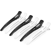Pinces Cheveux, AIMIKE Pince Crocodile Cheveux, Professionnel Pince Cheveux Coiffeur, Pinces à Ch...