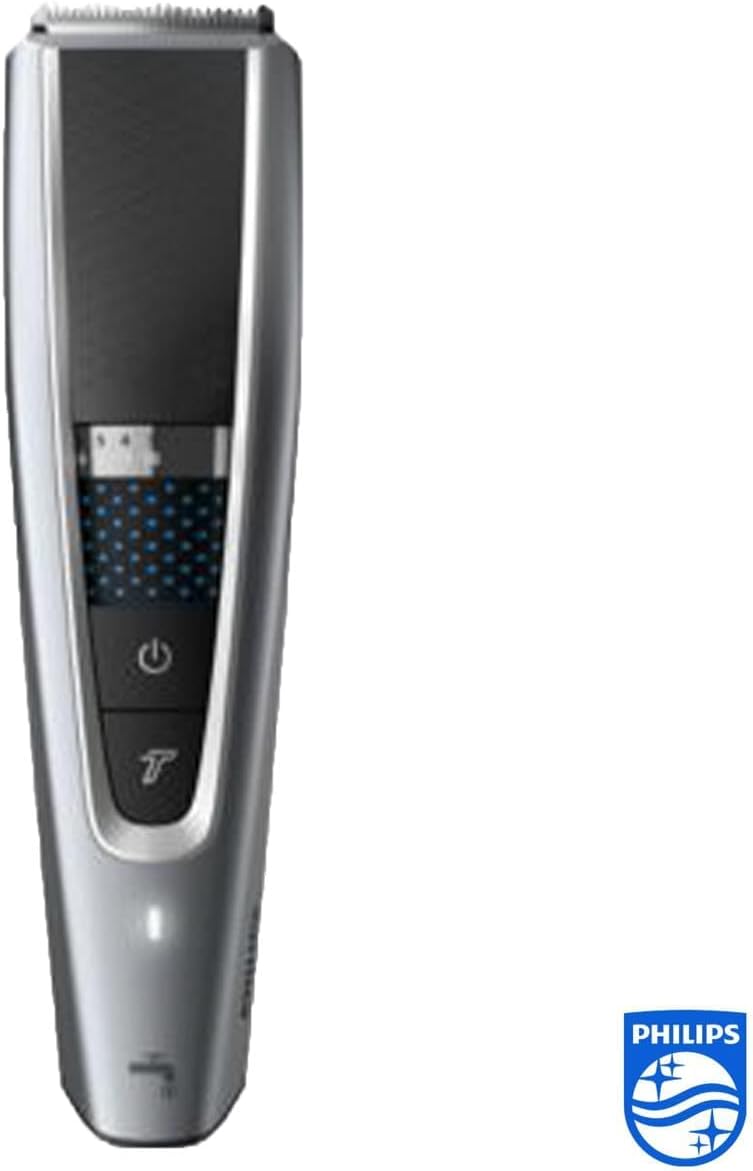 Philips - Tondeuse Série 5000 - lavable, Trim-n-Flow Pro, 28 longueurs - HC5630/15