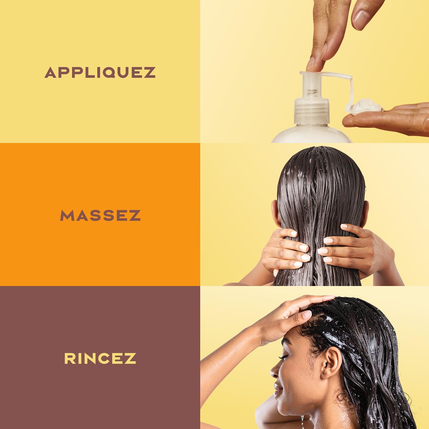 SheaMoisture - Jamaican Black Castor - 384ml+431ml - shampoing, soins renforçants