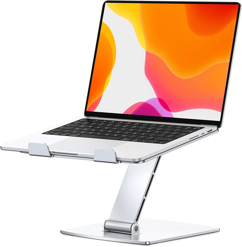 Support ordinateur portable - aluminium réglable - 10-16