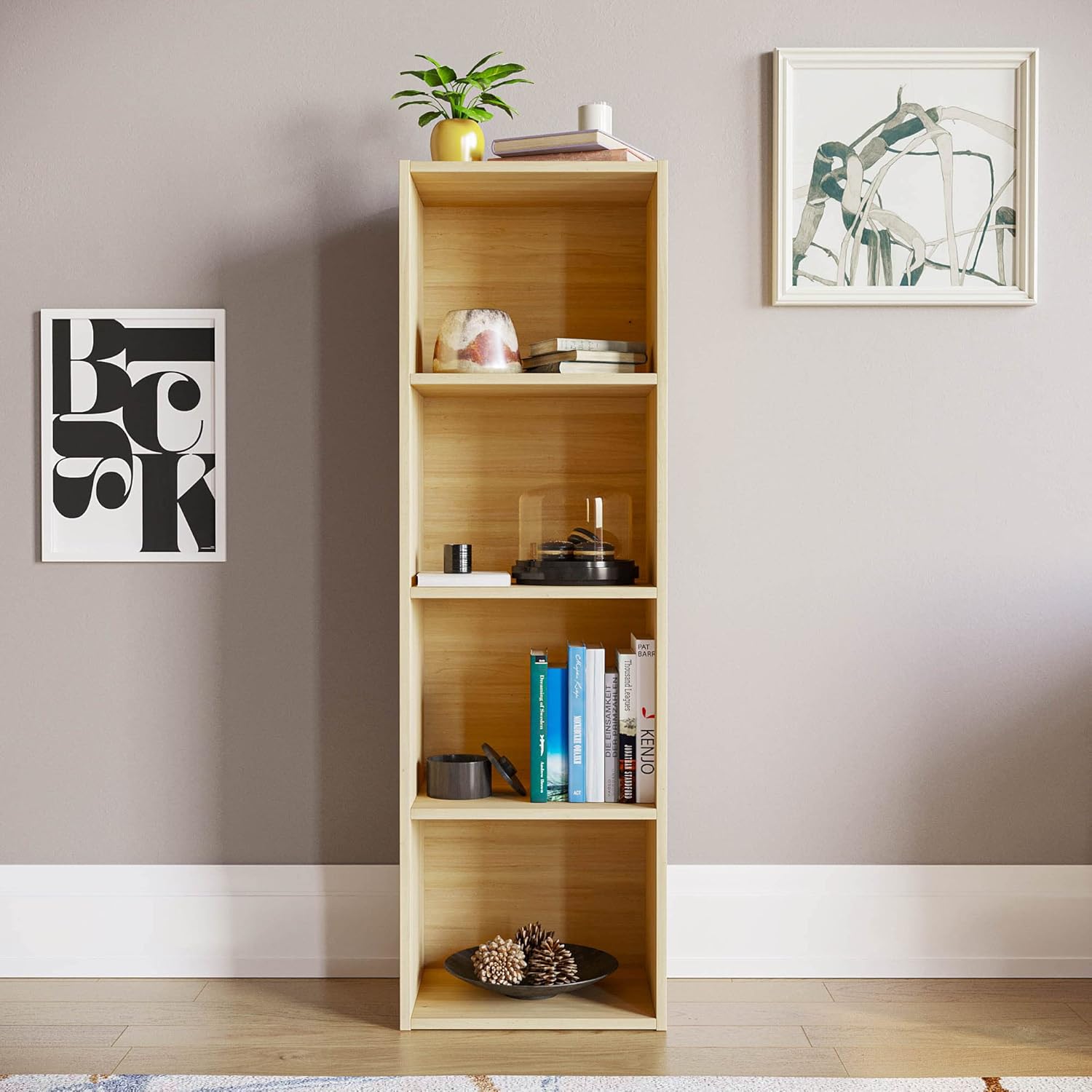 Vida Designs - Oxford séries 4 niveaux - 106x32x24cm - bibliothèque moderne
