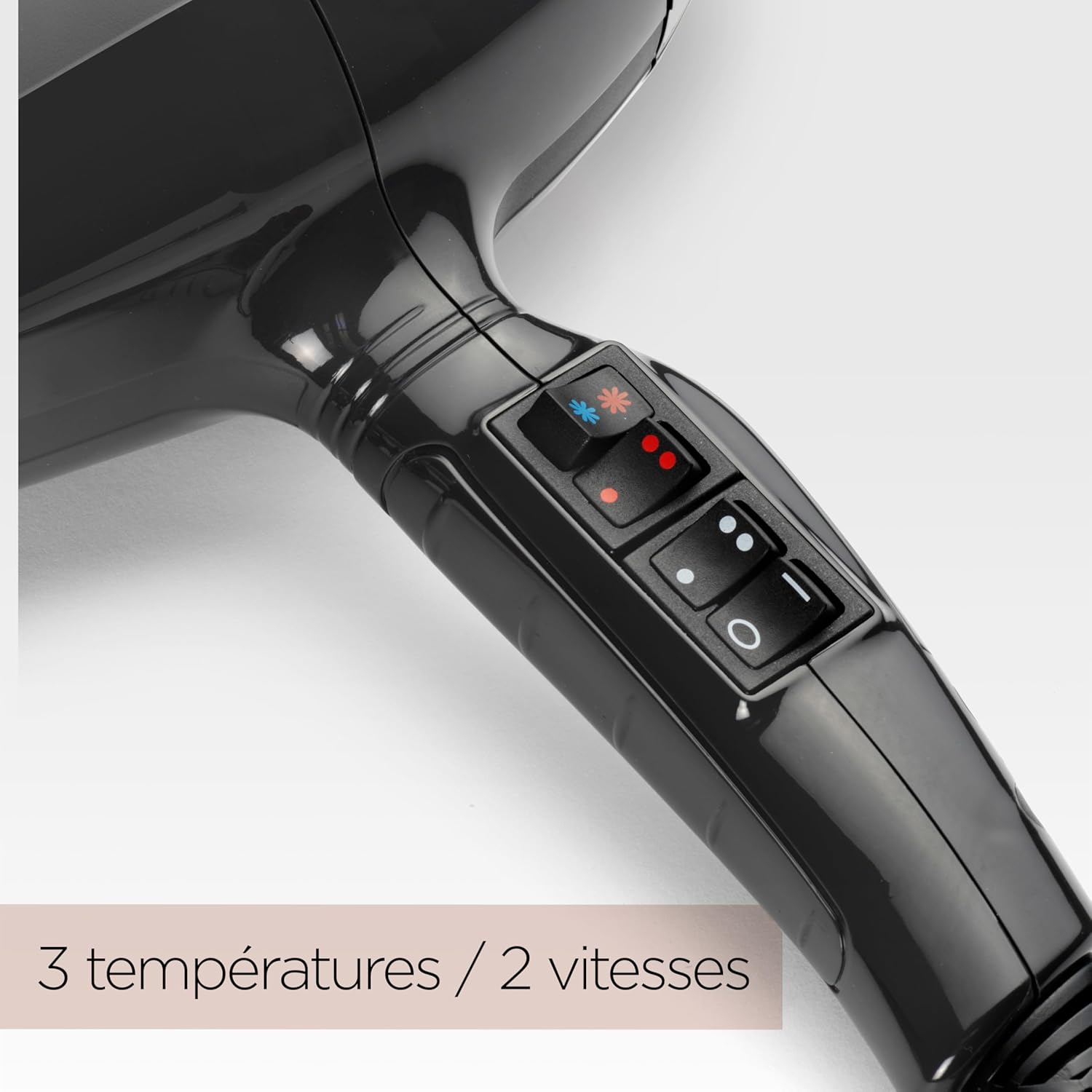 BaByliss - Air Pro, puissant 2200W, ionique, AC, diffuseur, 6719DE