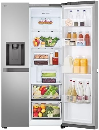 LG – Réfrigérateur américain série GSLC – grandes capacités – design moderne 