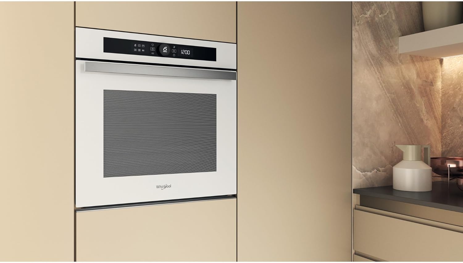 Whirlpool - Four encastrable multifonction - 60cm - chaleur tournante, WOI4S8PM1SWA
