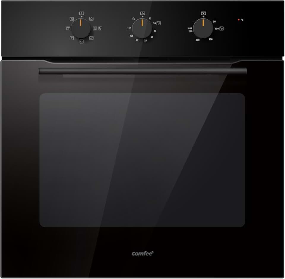 Comfee' - four encastrable série 60 cm, 60L, 8 fonctions, vapeur, CBO60M80M1-BK