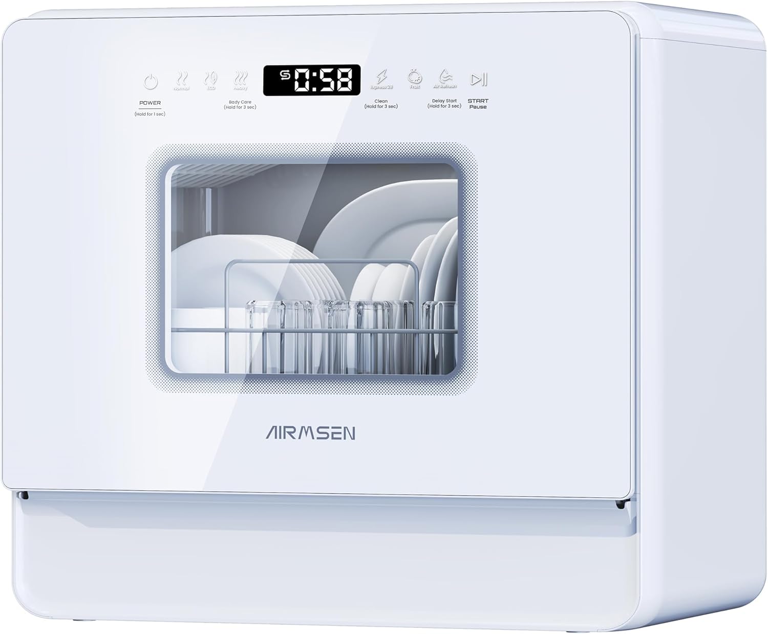 AIRMSEN -  5L, 7+2 programmes, LED, fonction sel
