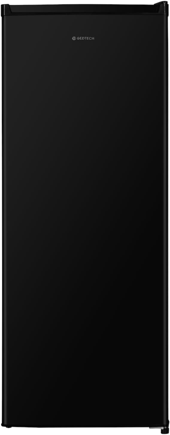 GEDTECH - Réfrigérateur simple, 230L, Classe E, porte noire, GSP230BL
