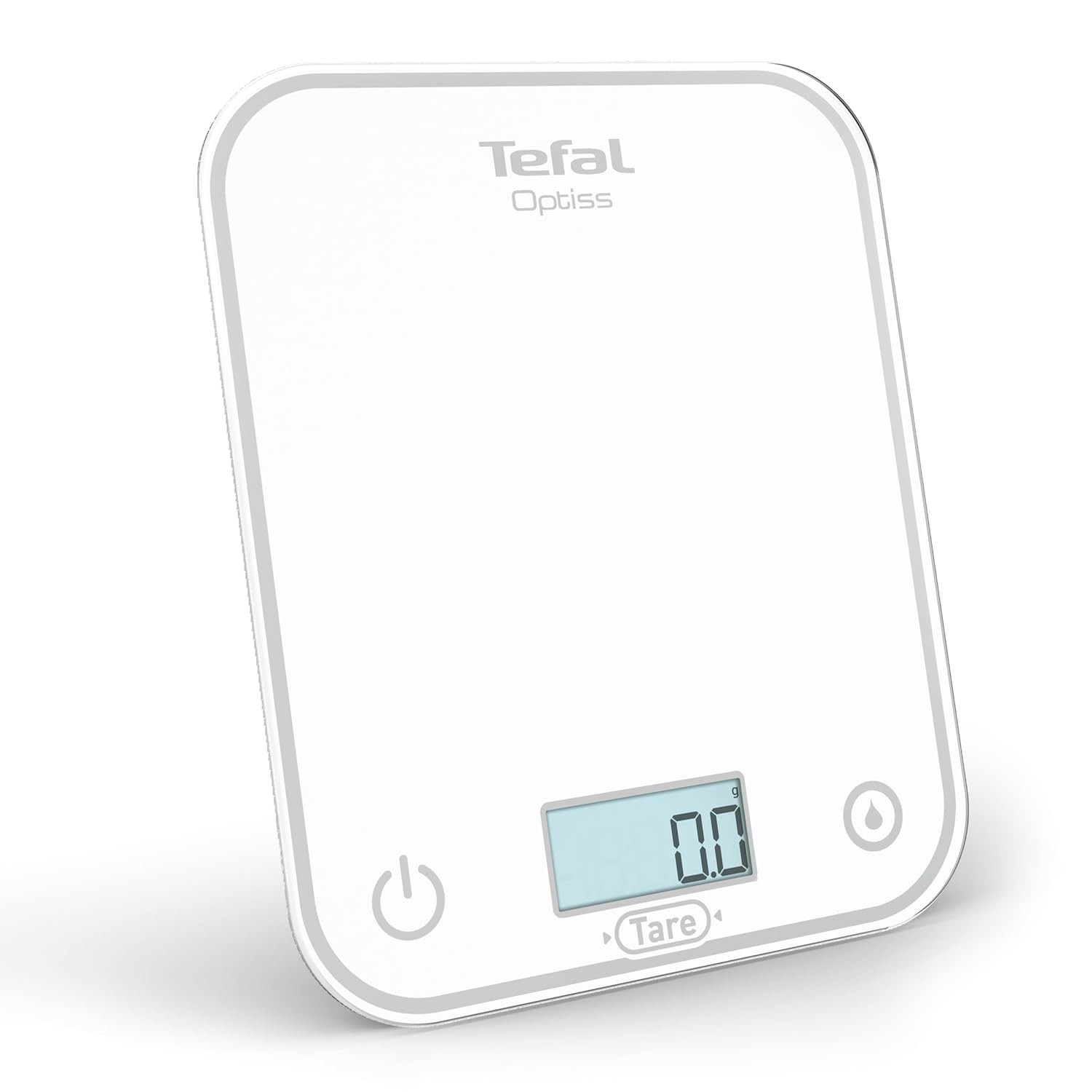 Tefal - Optiss balance de cuisine 5kg - écran LCD, anti-rayures, BC50U0V0