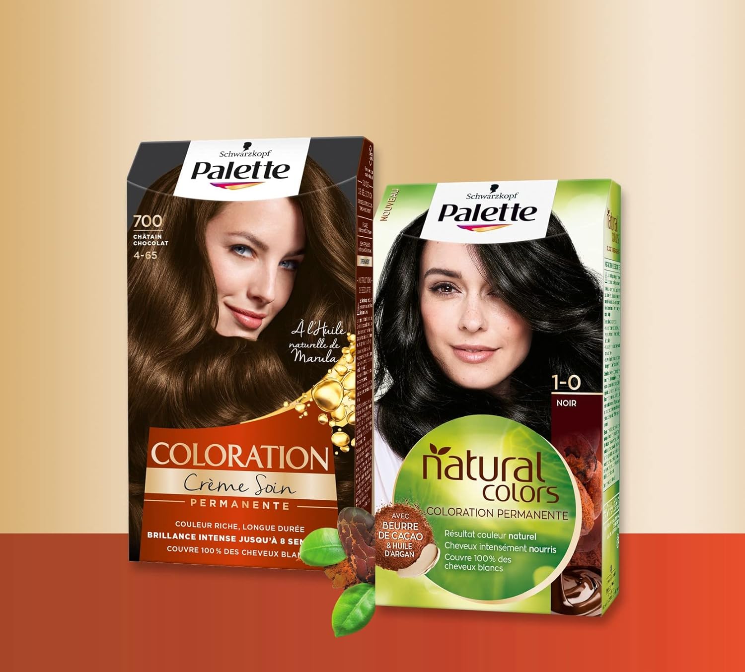 Schwarzkopf - Palette coloration permanente - crème soin, 100% couvrance cheveux blancs, tenue 8 semaines - 650