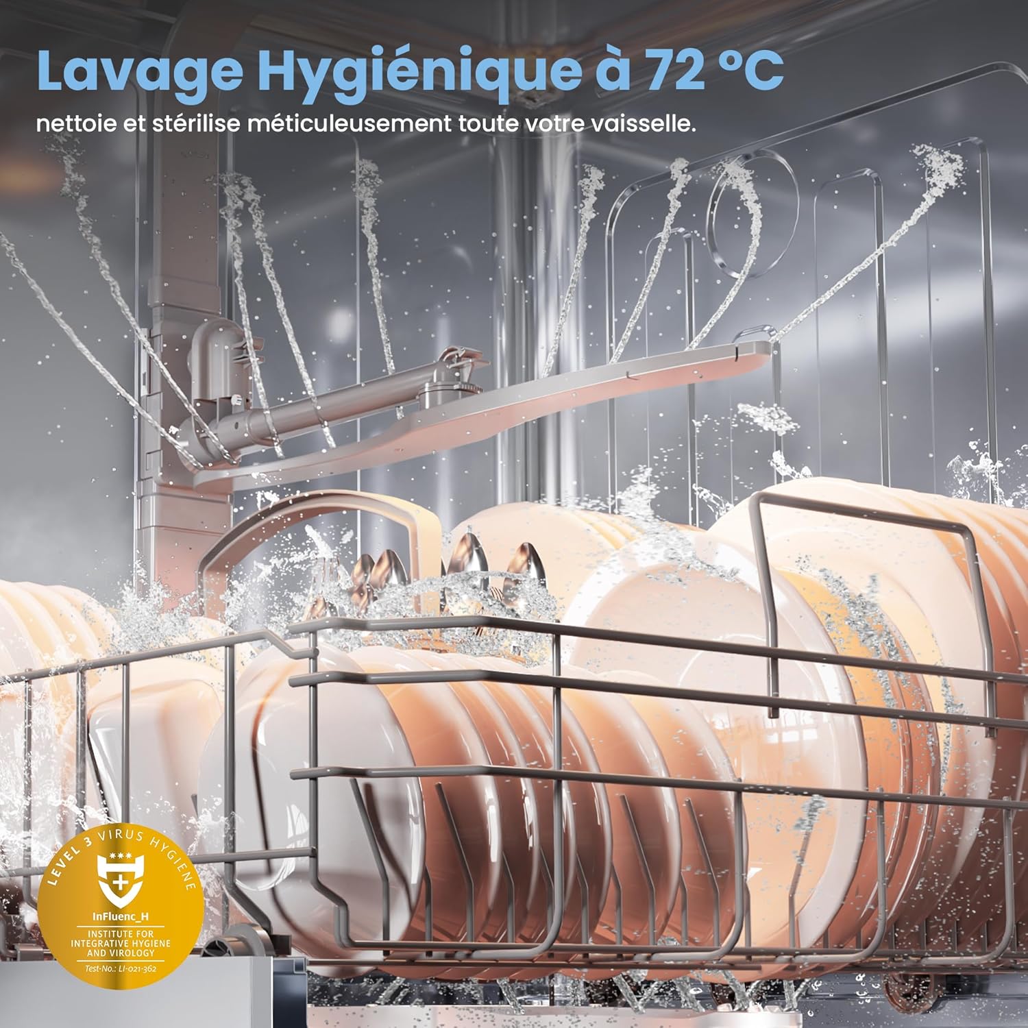 COMFEE' - 10 couverts, départ différé, paniers flexibles