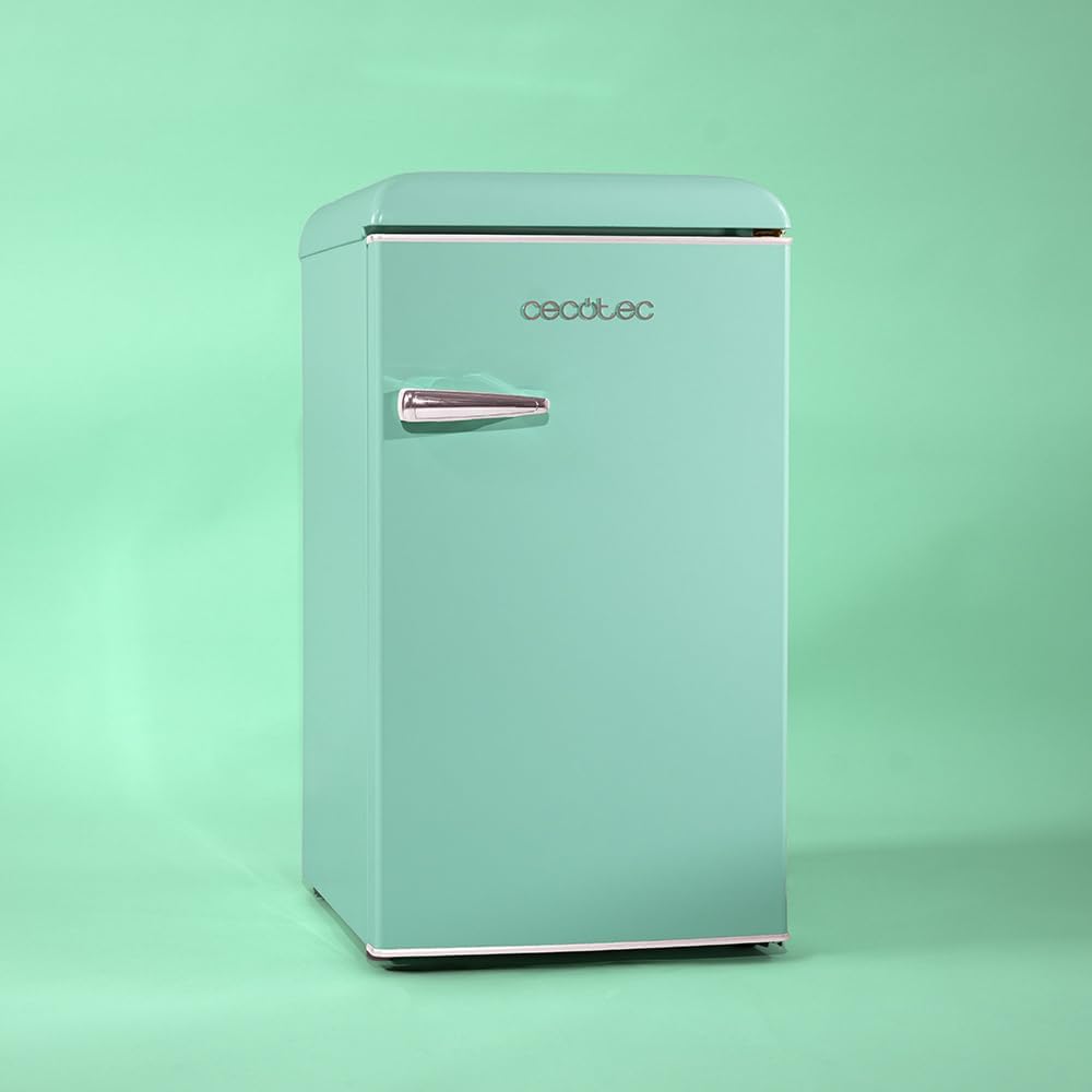 Cecotec - Mini frigo rétro Bolero Coolmarket TT - 89,3x48,7 cm - 95L, classe E