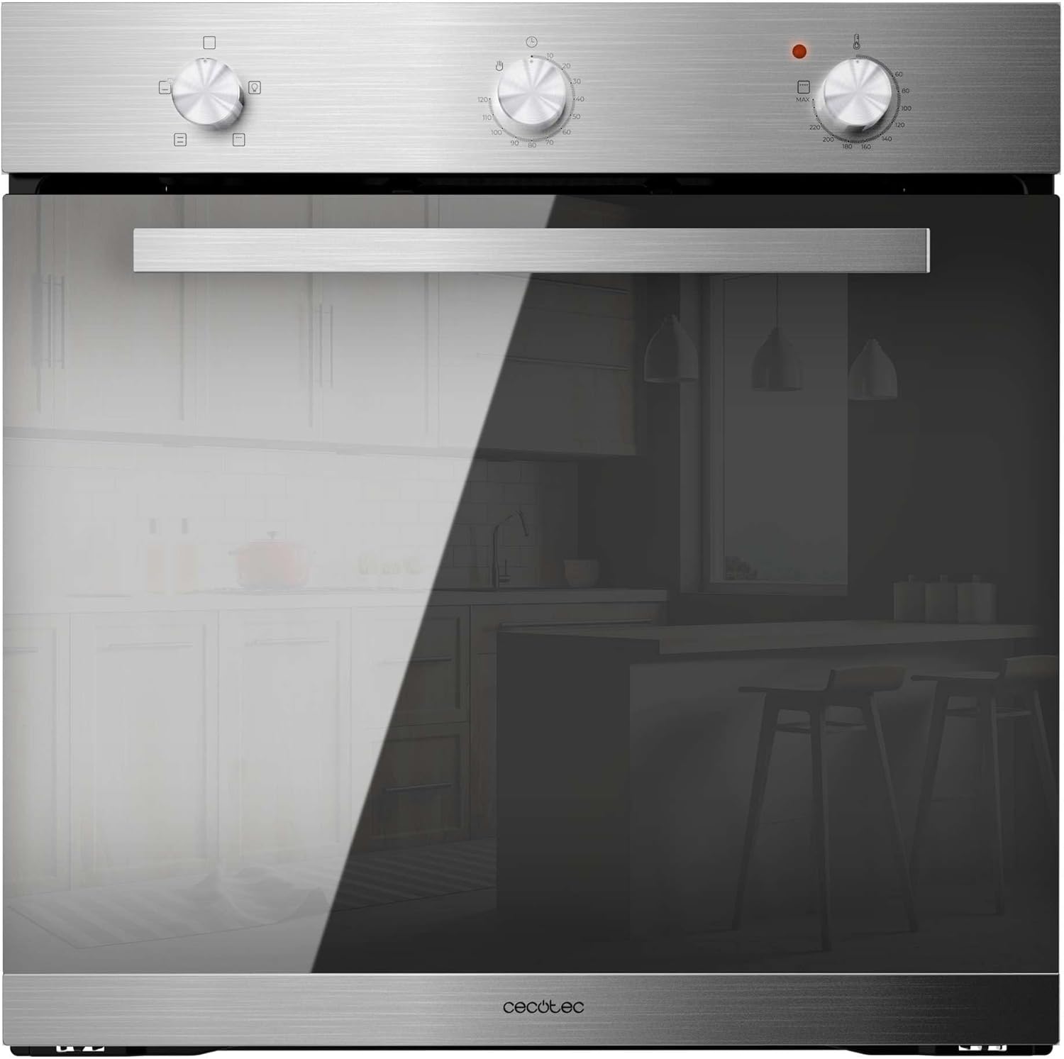 Cecotec - Bolero Hexa, 77L, 2800W, pyrolyse, vapeur, 4 fonctions, C136000