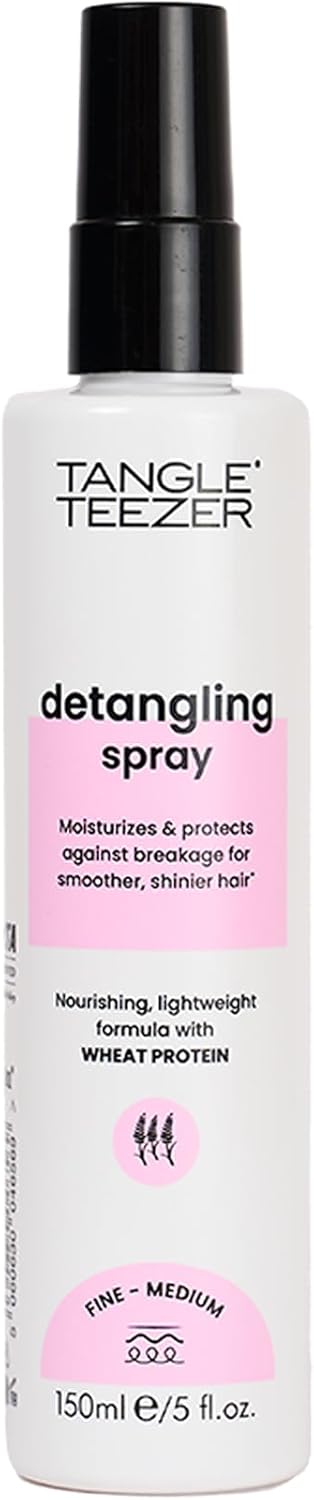 Tangle Teezer - Spray Démêlant - format spray - hydrate, nourrit, végan, protéine de blé, spécial cheveux fins