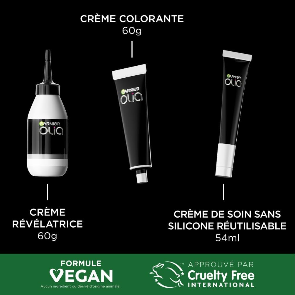 Garnier - Olia 1.0 - Coloration permanente sans ammoniaque, huiles naturelles