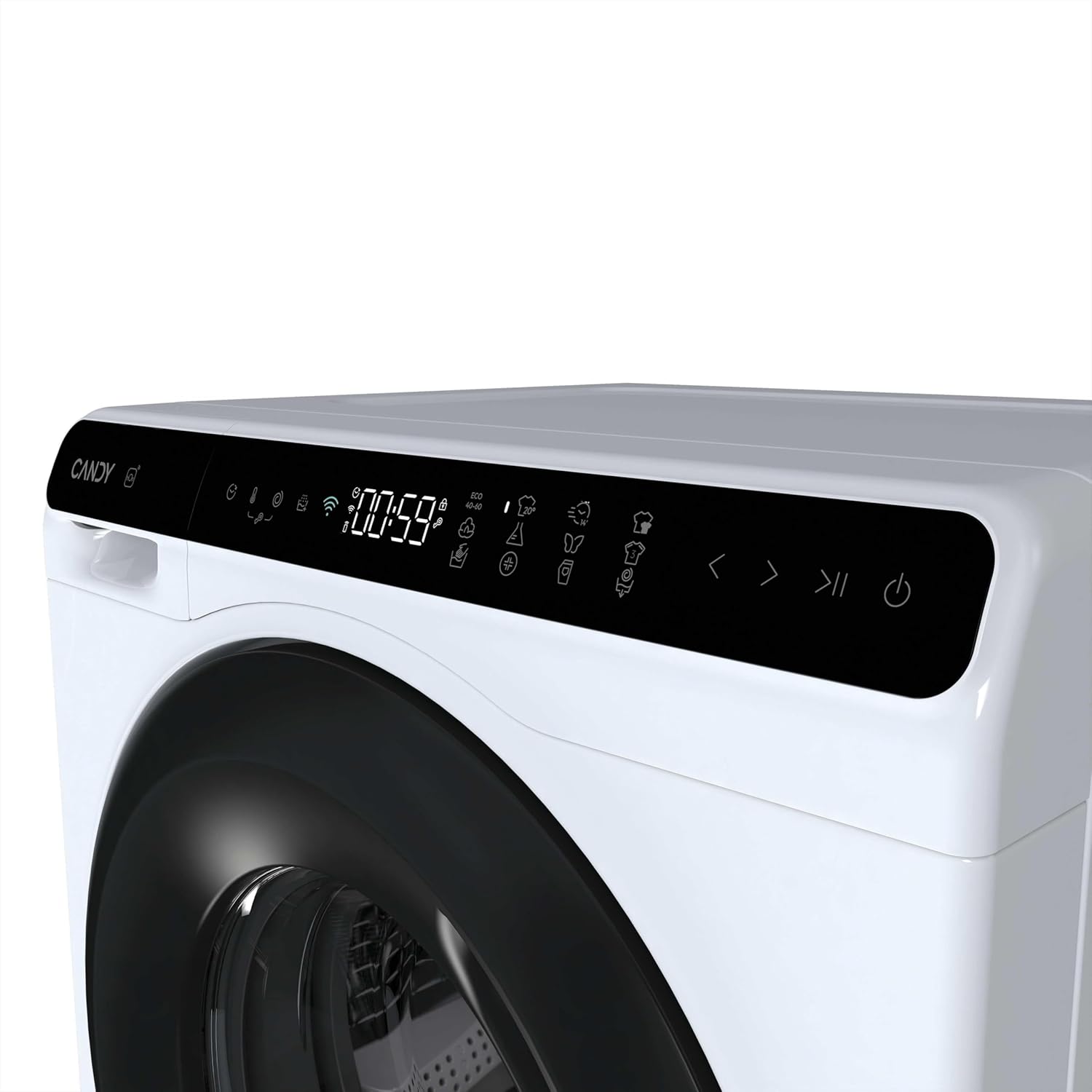 Candy - CW50 série - 70x51x42 cm - 5kg, 1200 trs/min, A, WiFi, 12 programmes, CW50-BP12307U1-S