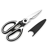 Ciseaux Cuisine, Ciseaux Cuisine Robustes, Professionnel Acier Inoxydable Ciseaux,Multiusage Cise...