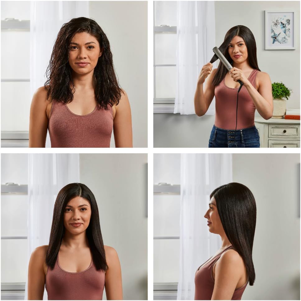 Remington - Lisseur Keratin Therapy, céramique, LCD, 160-230°C, S8593