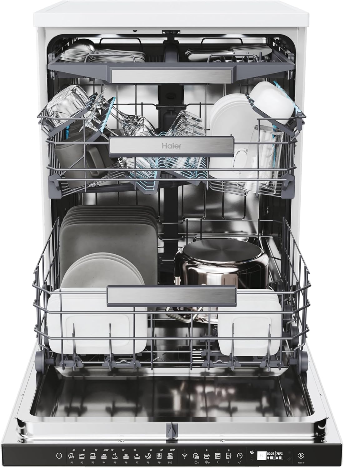 Haier - série XF - 60 cm - 15 couverts, 7 programmes 