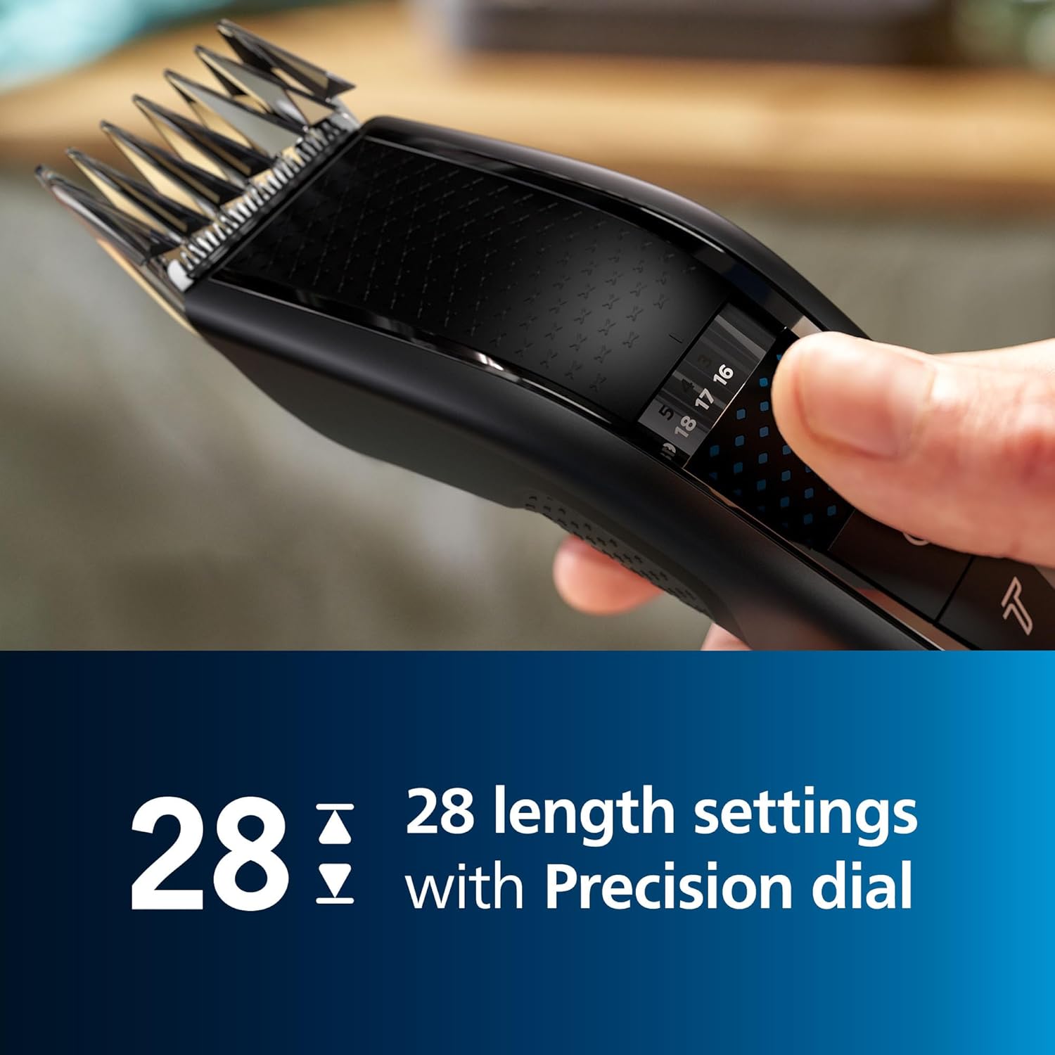 Philips - Série 7000 tondeuse multi-usage lavable - coupe précise - HC7650/15