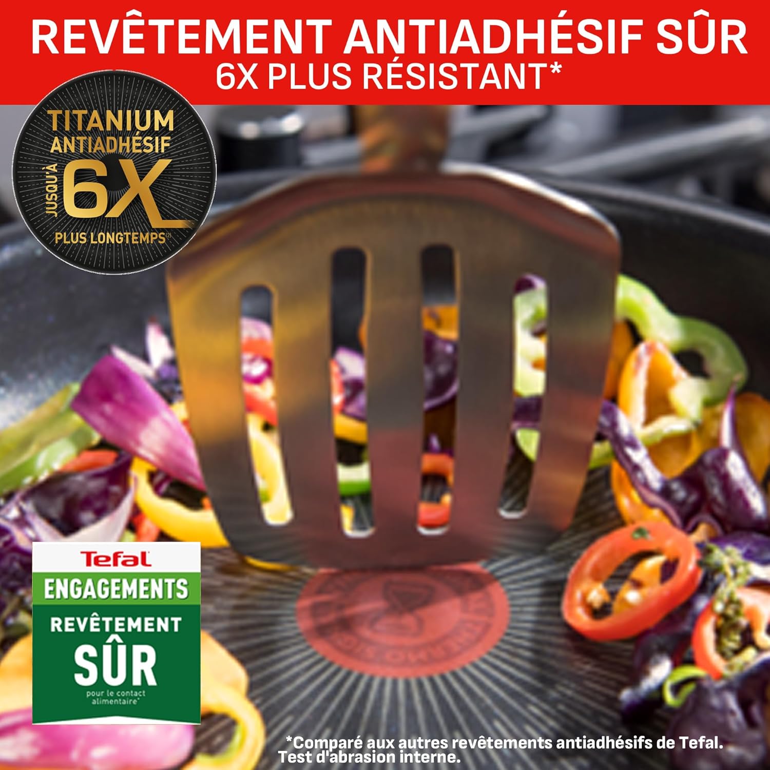 Tefal - Ingenio Emotion - batterie 20 pièces, induction, poignées amovibles, L897SK04