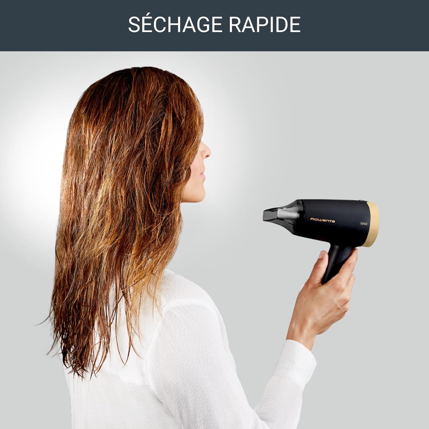 Rowenta - sèche-cheveux Express Style - compact, ionique, basse énergie - CV1811F0
