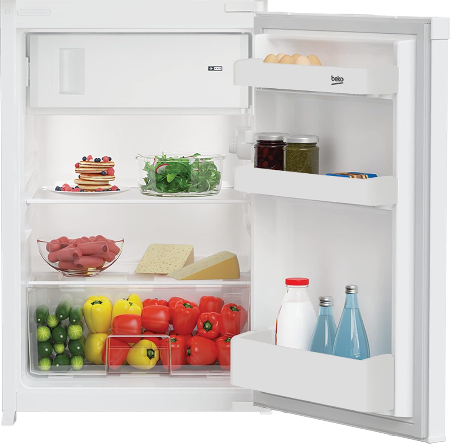 Beko - B1754N - 88 cm - intégrable, freezing 4*, silencieux, 35 dB