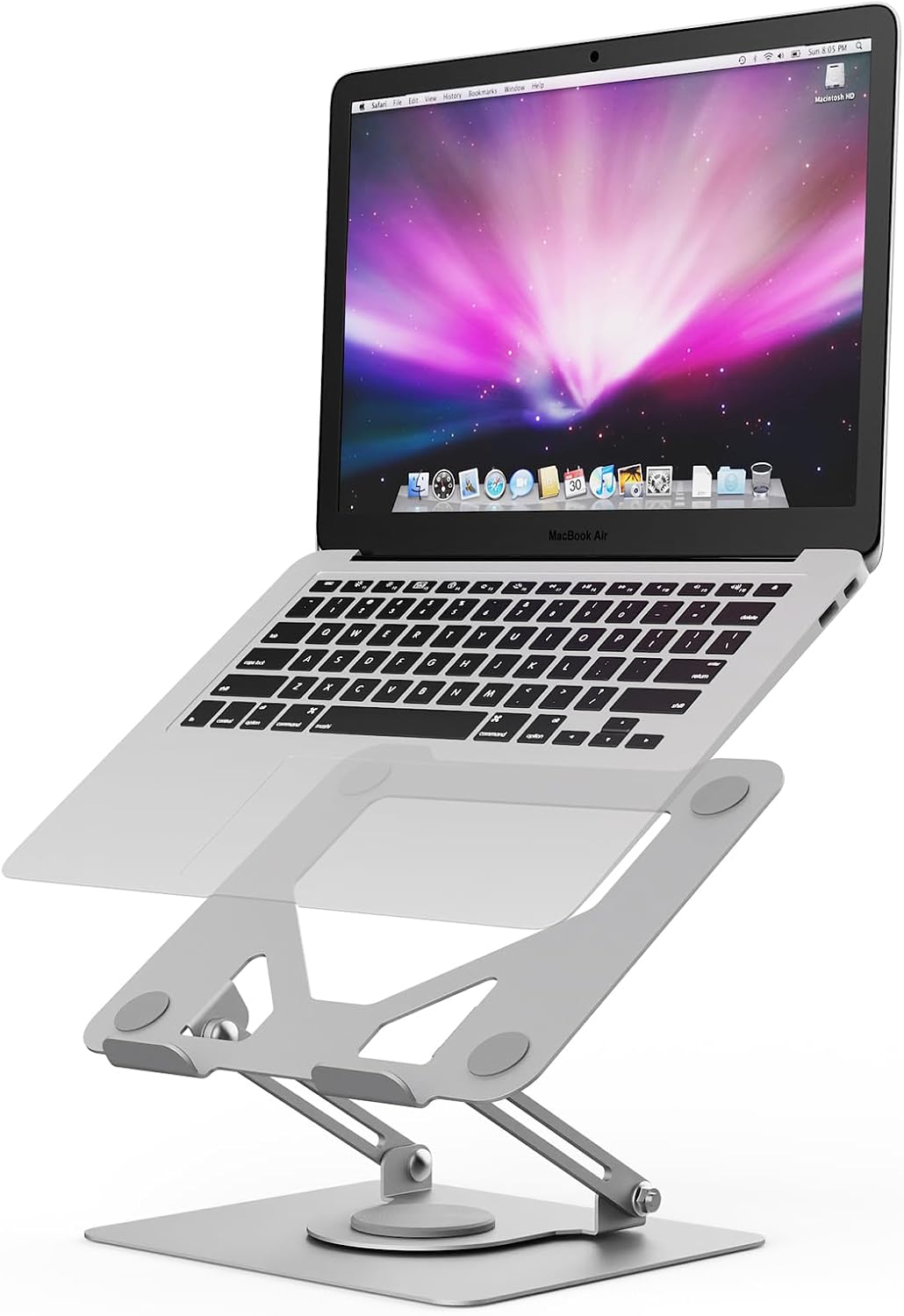 GRIFEMA - Support Ordinateur Rotatif 360°, Réglable, 11-17