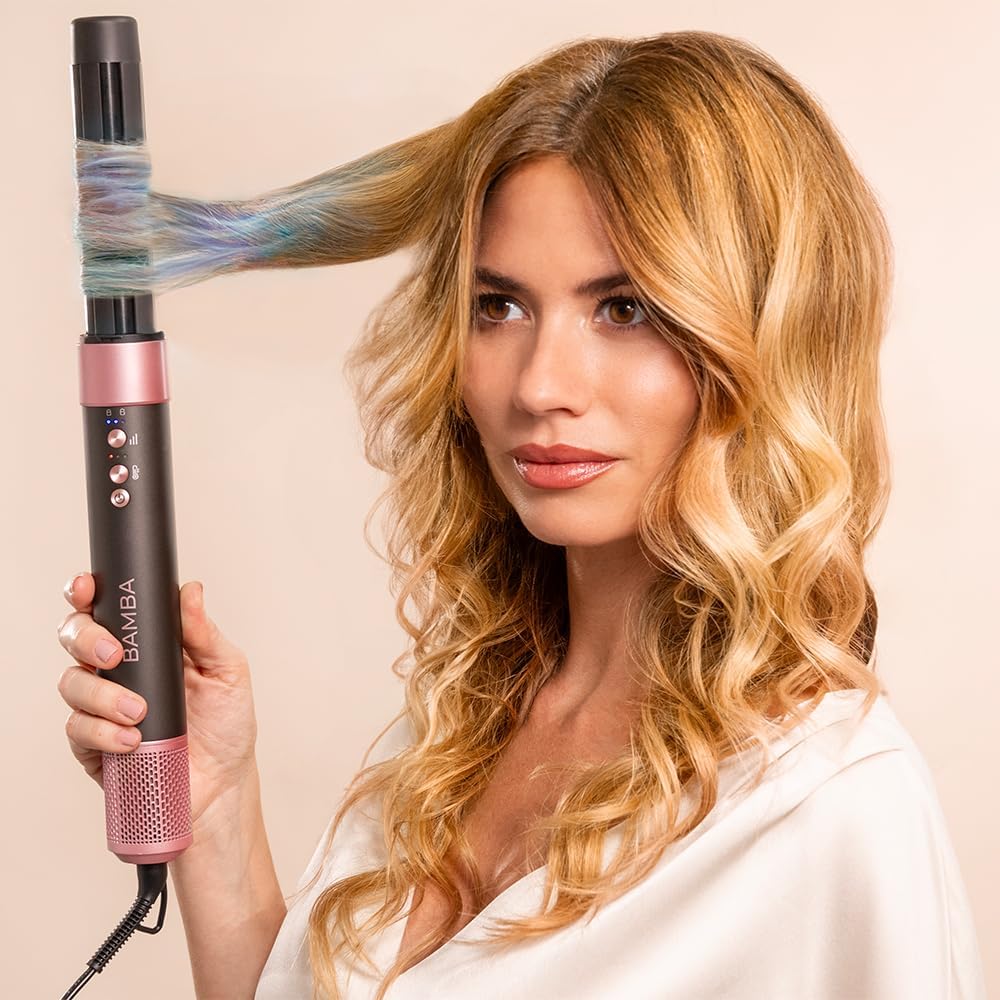 Cecotec - Brosse soufflante AirGlam - 1400W, Coanda, 3 vitesses, contrôle chaleur intelligent