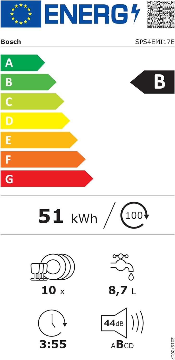 Bosch - Série 4, 45 cm - acier brossé anti-traces