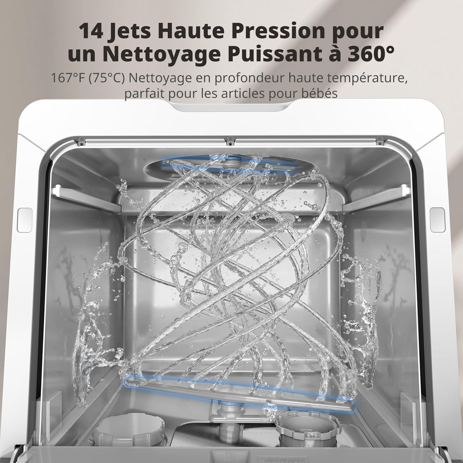 AIRMSEN - portable 5L - 8 programmes, départ différé,