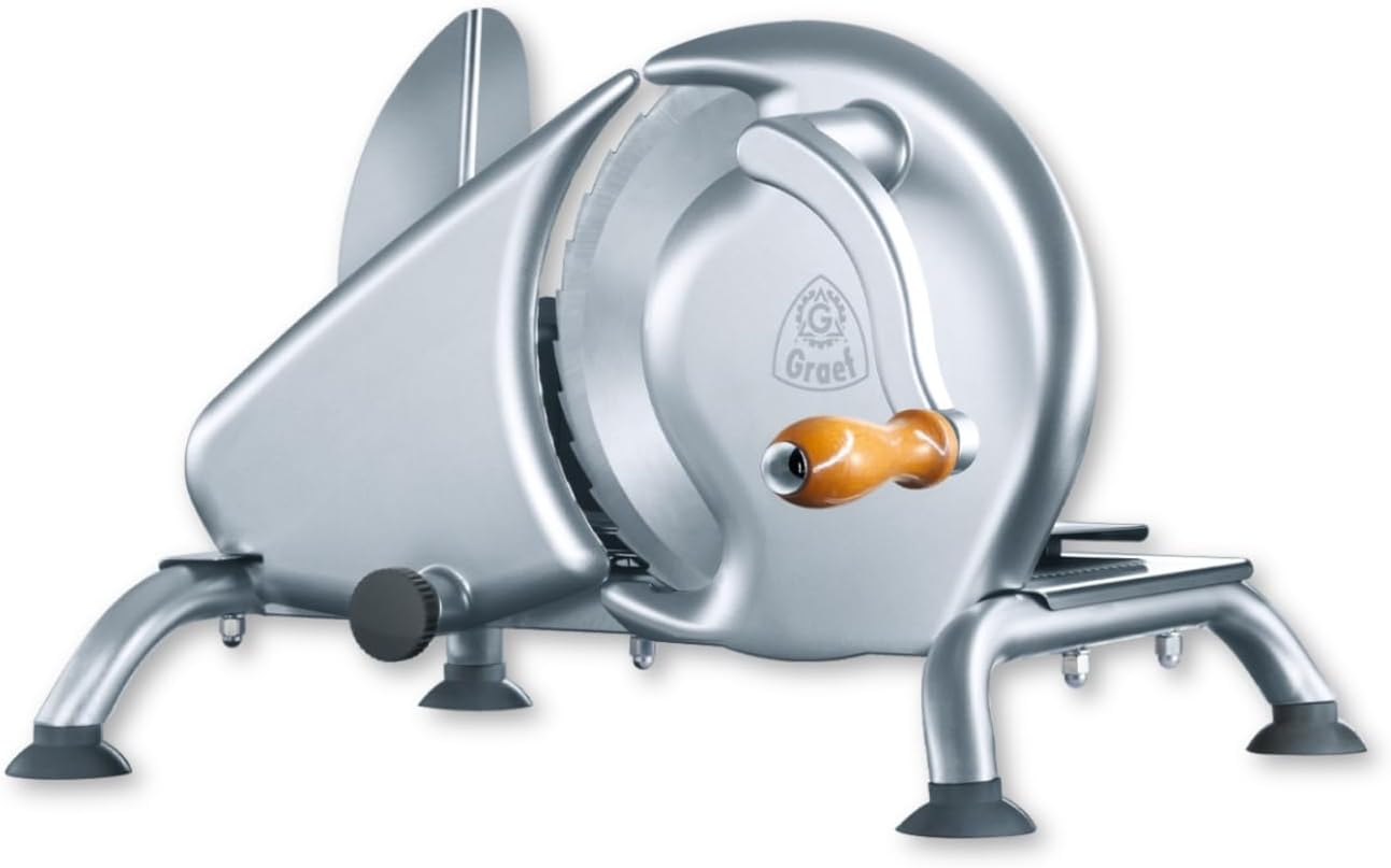 Graef - Manuale H9 - 190 mm - trancheuse inox, épaisseur réglable