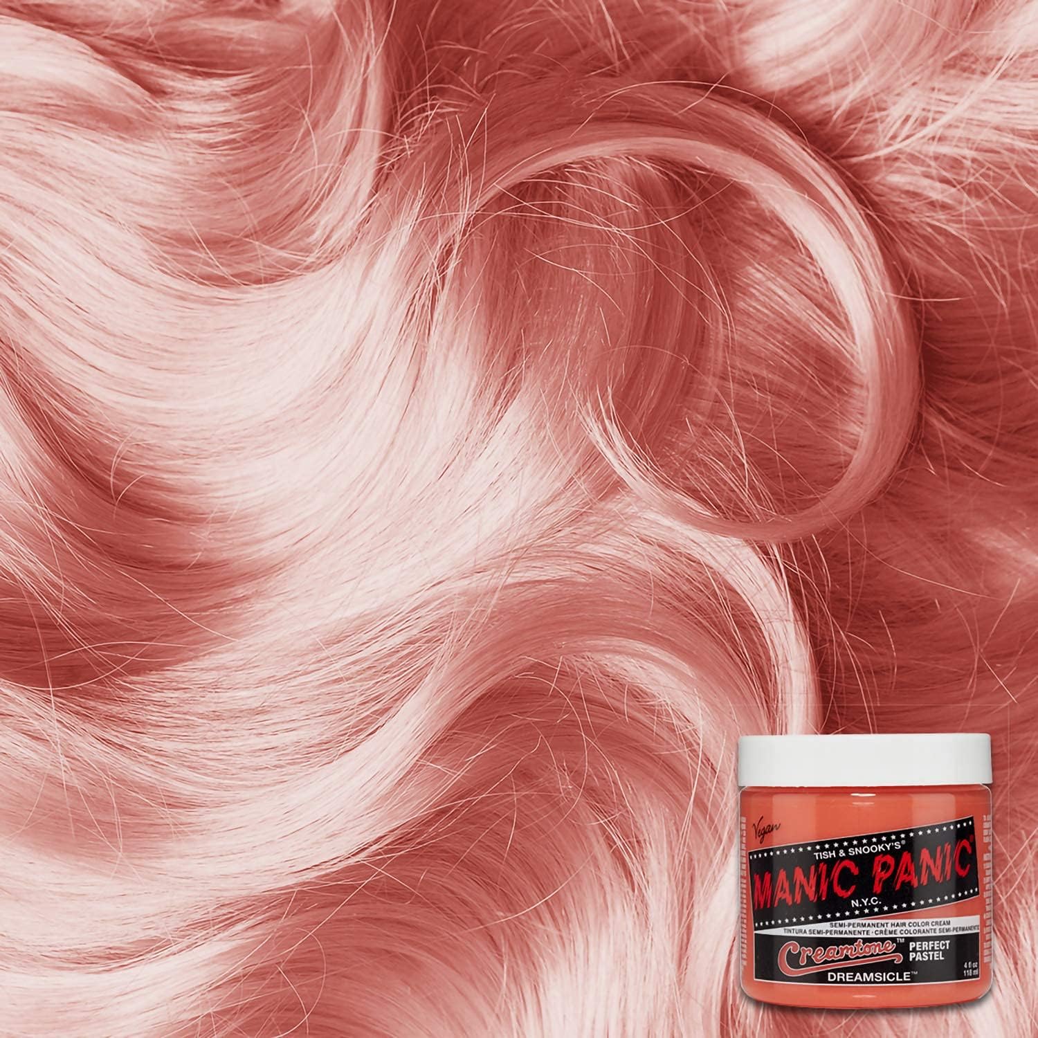 Manic Panic - Dreamsicle Pastel Classic Creme - 118ml - Vegan, semi-permanent, cruelty free