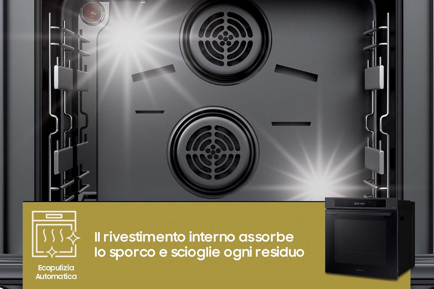 Samsung - Four série NV7000 - 76L, multifonction, classe A+, noir - NV7B4040VBB
