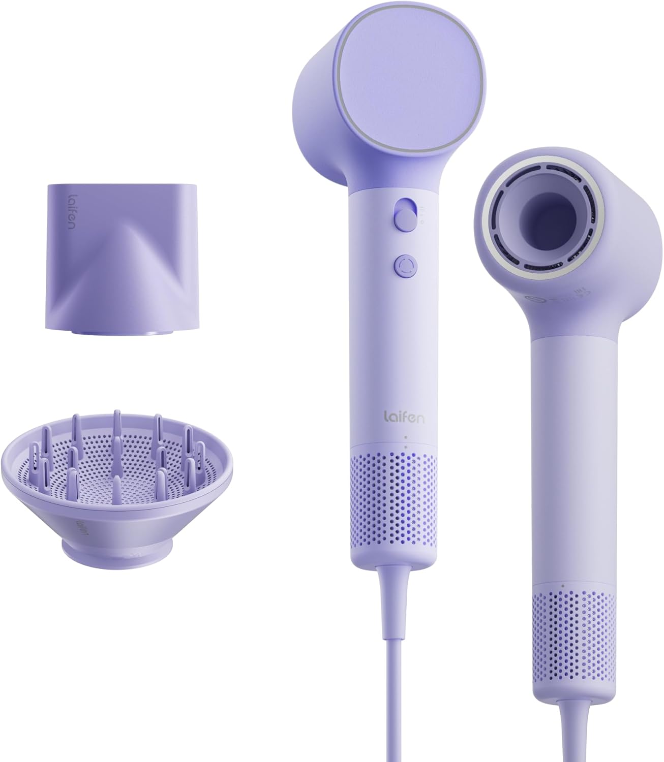 Laifen - Neo - 390g - sèche-cheveux ionique, brushless, 59dB, 2 buses