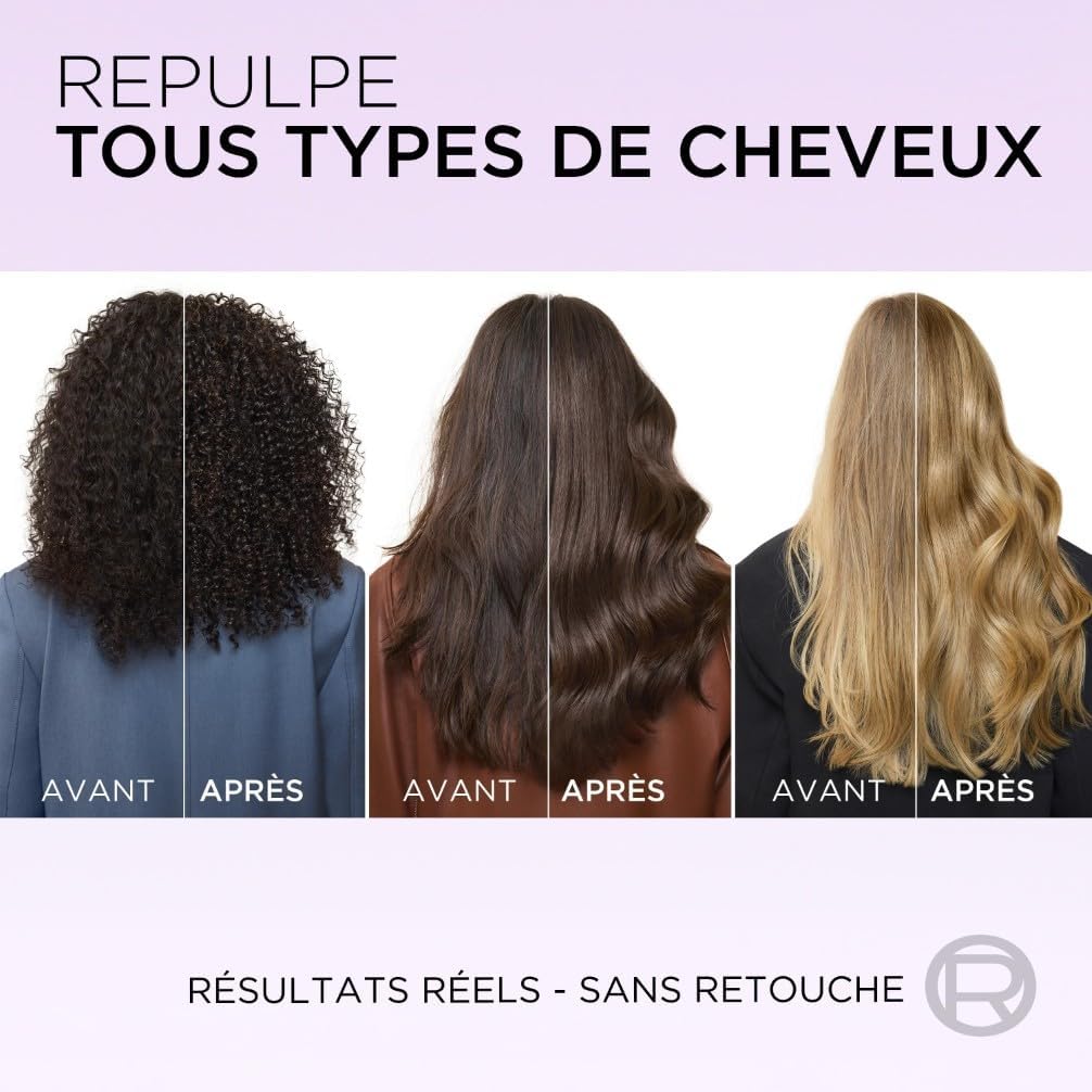 L'Oréal Paris - Elseve Hyaluron Repulp - 300 ml - shampooing hydratant 72h, brillance, acide hyaluronique