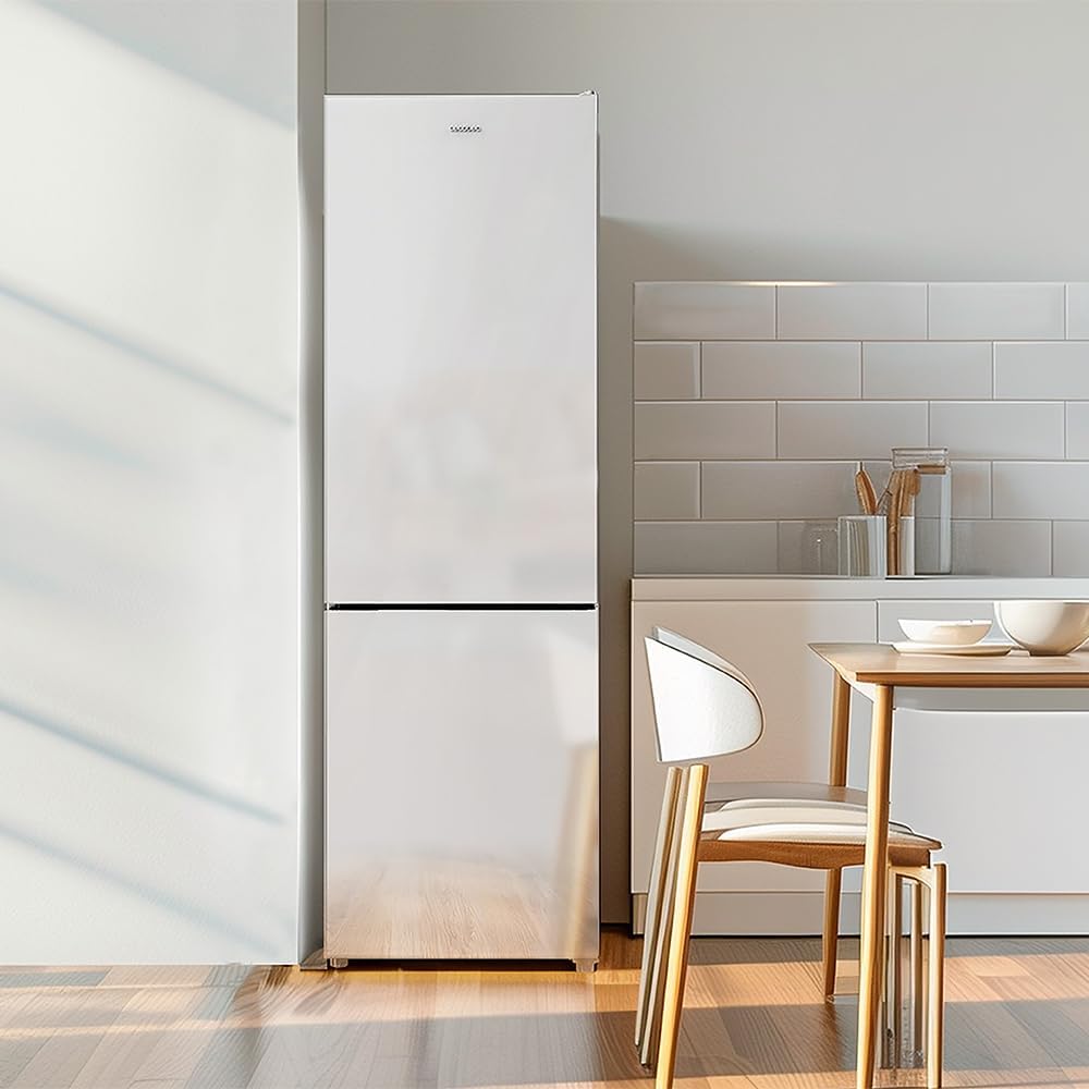 Cecotec - Bolero CoolMarket Combi 250 - 250L - No Frost, Multi Airflow, tiroir humidité, casier bouteilles, E